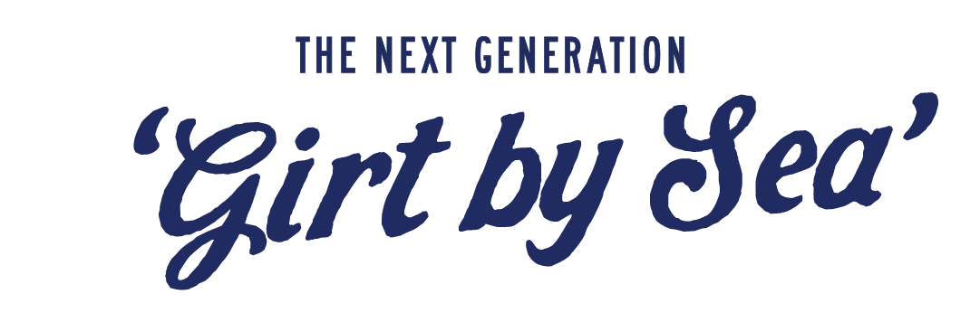 Girt by the sea logo for the new generation