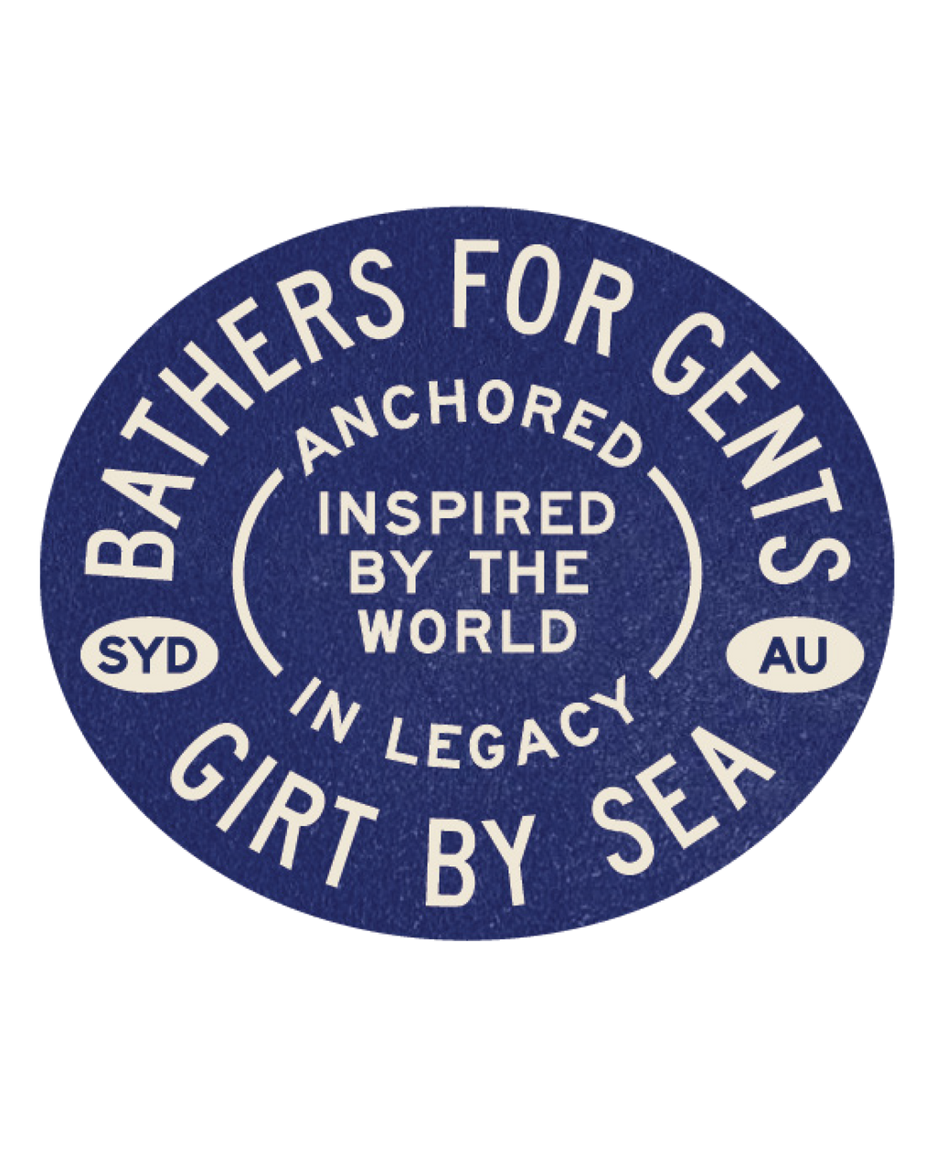 Lobby's Premium Nautical Black Swim Brief